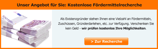 zur kostenlosen Fördermittelrecherche